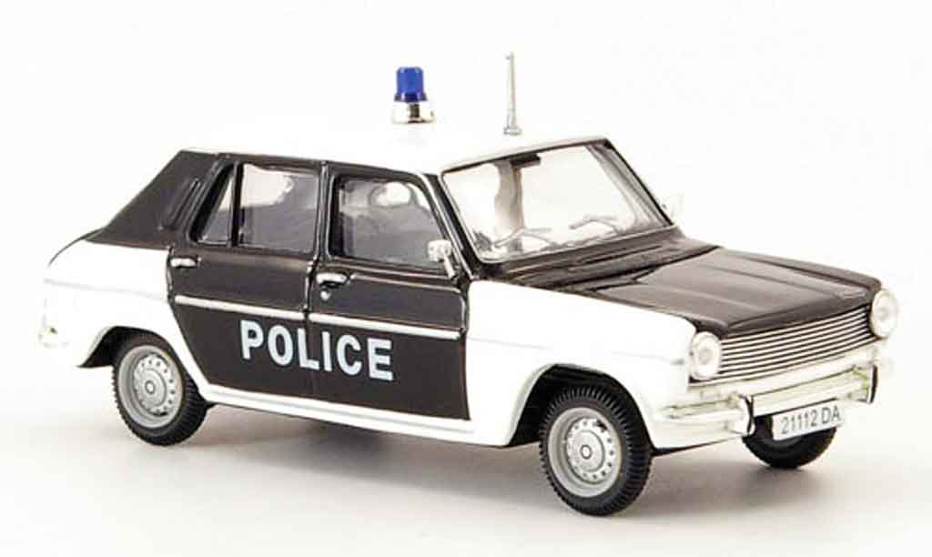 Simca 1100 1/43 Norev gls polizei 1973 diecast model cars