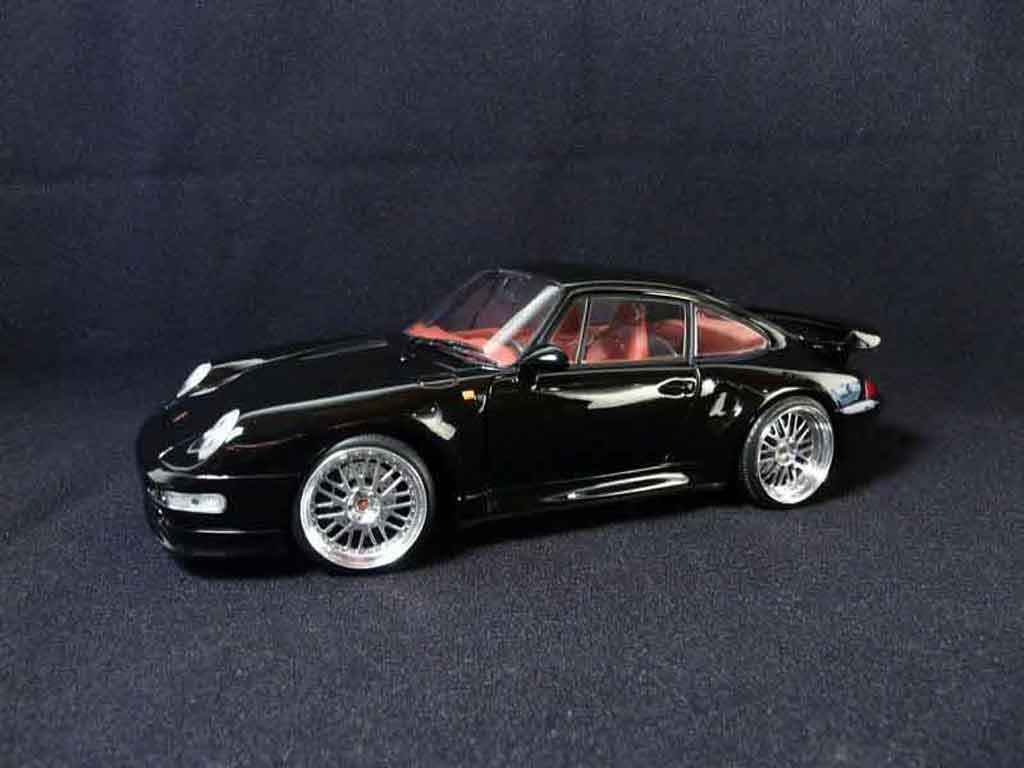 Porsche 911 Turbo S black 1/18 Ut Models