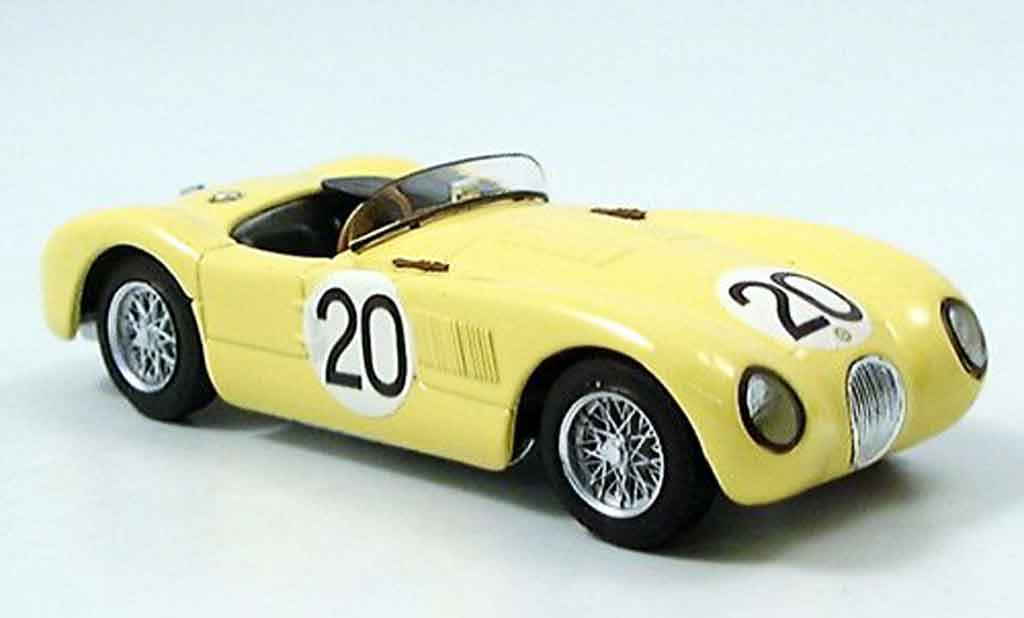 Jaguar C-Type 1/43 Brumm no.20 laurent tornaco neunter le mans 1953 diecast model cars