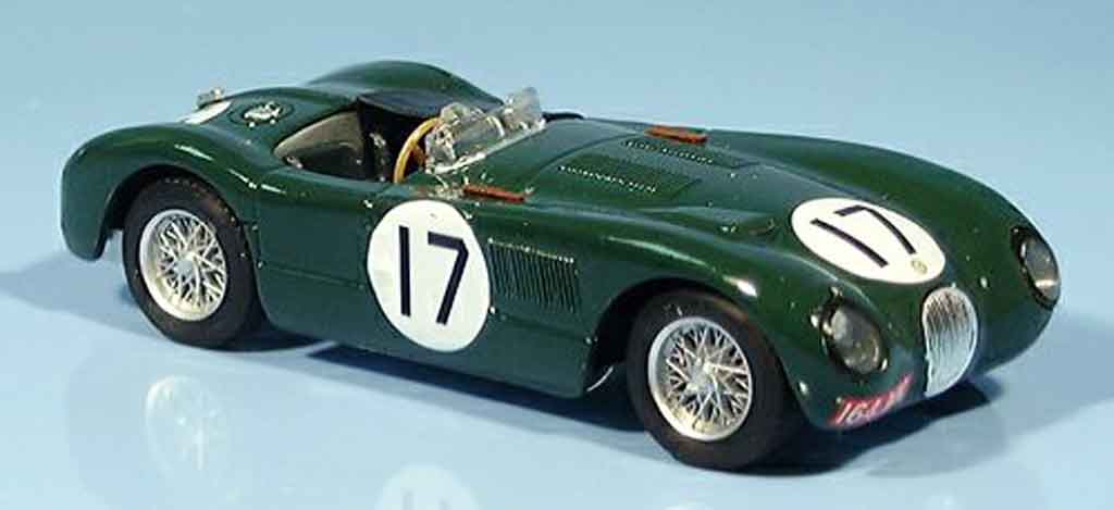 Jaguar C-Type 1/43 Brumm no.17 walker moss zweiter le mans 1953 diecast model cars
