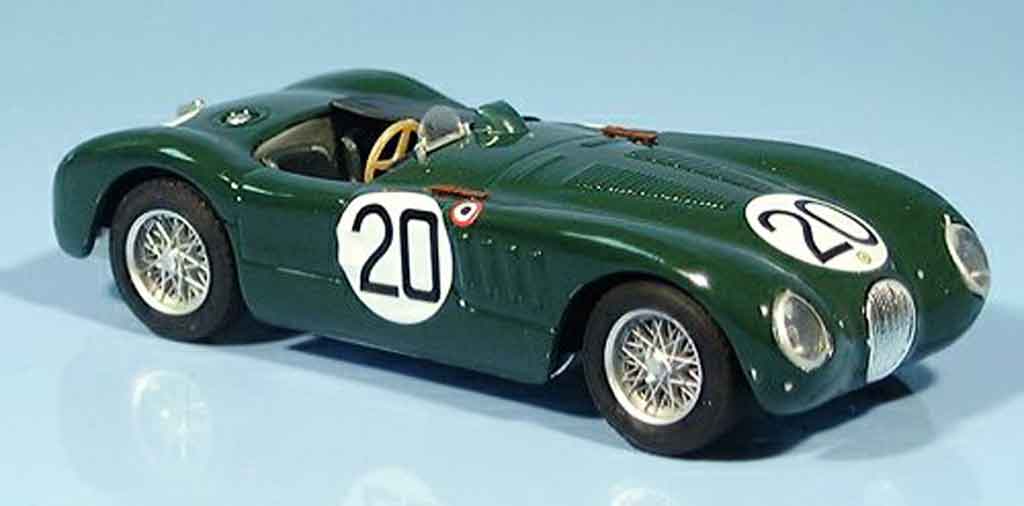 Jaguar C-Type 1/43 Brumm no.20 walker whitehead sieger le mans 1951 diecast model cars