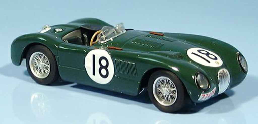 Jaguar C-Type 1/43 Brumm no.18 rolt hamilton sieger le mans 1953 diecast model cars