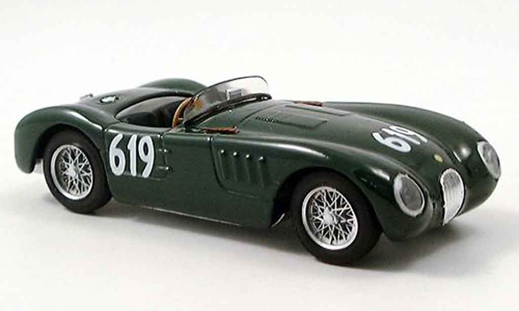 Jaguar C-Type 1/43 Brumm no.619 stirling moss mille miglia 1952 diecast model cars