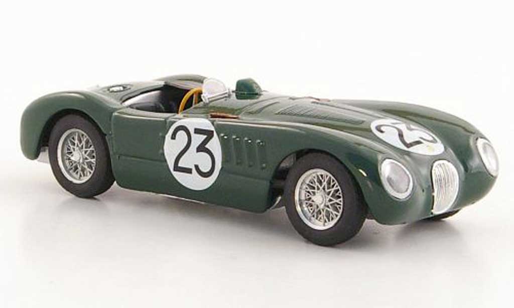 Jaguar C-Type 1951 1/43 Brumm 1951 No.23 Johnson / Biondetti 24h Le Mans diecast model cars