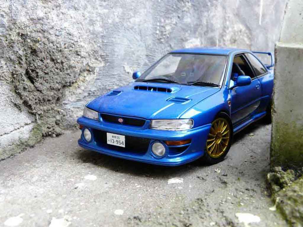 Subaru Impreza 22B 1/18 Autoart 22B jantes diecast model cars