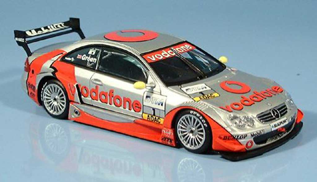 Mercedes Classe CL DTM 1/43 Minichamps K DTM DTM No.1 Team H.W.A. J. Green Testtage Silverstone 2002 diecast model cars