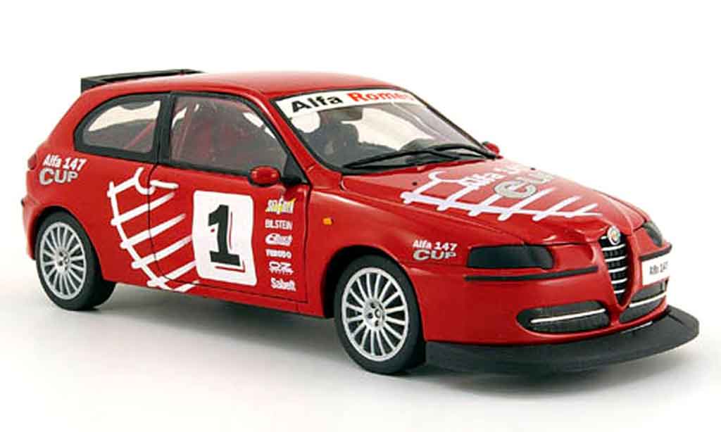 Alfa Romeo 147 1/18 Ricko no.1 alfa cup version diecast model cars