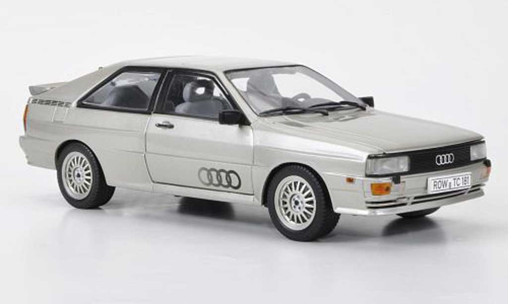 Audi Quattro 1/18 Sun Star grey metallisee 1981 diecast model cars