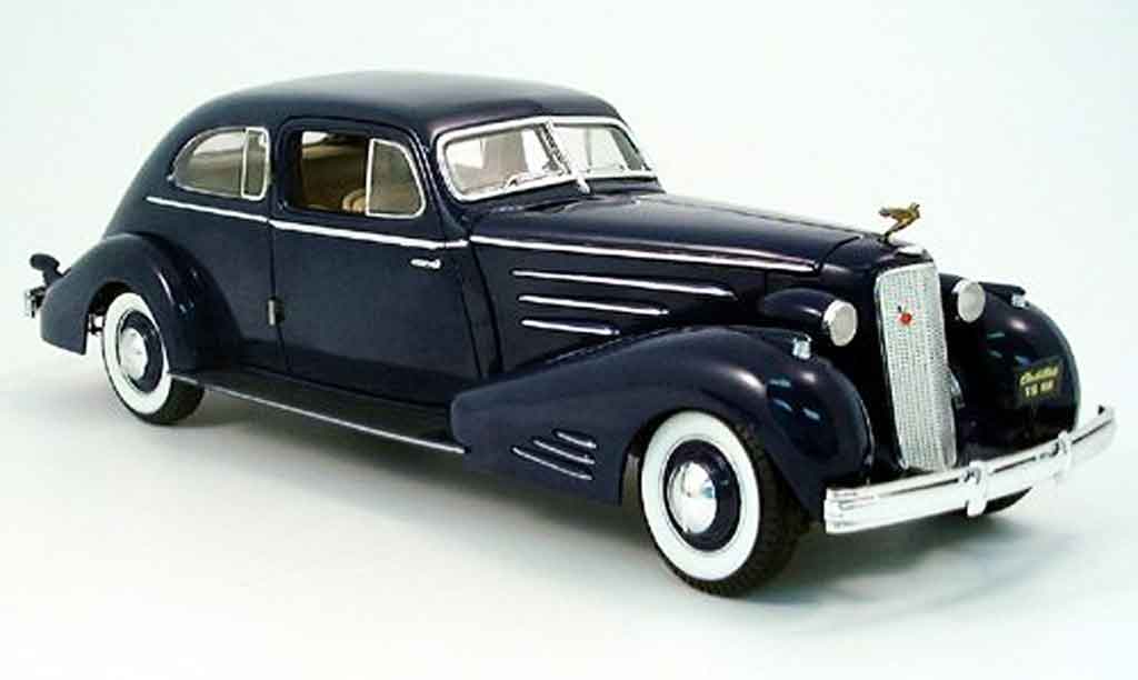 Cadillac Fleetwood 1/18 Ricko v 16 blue 1933 diecast model cars