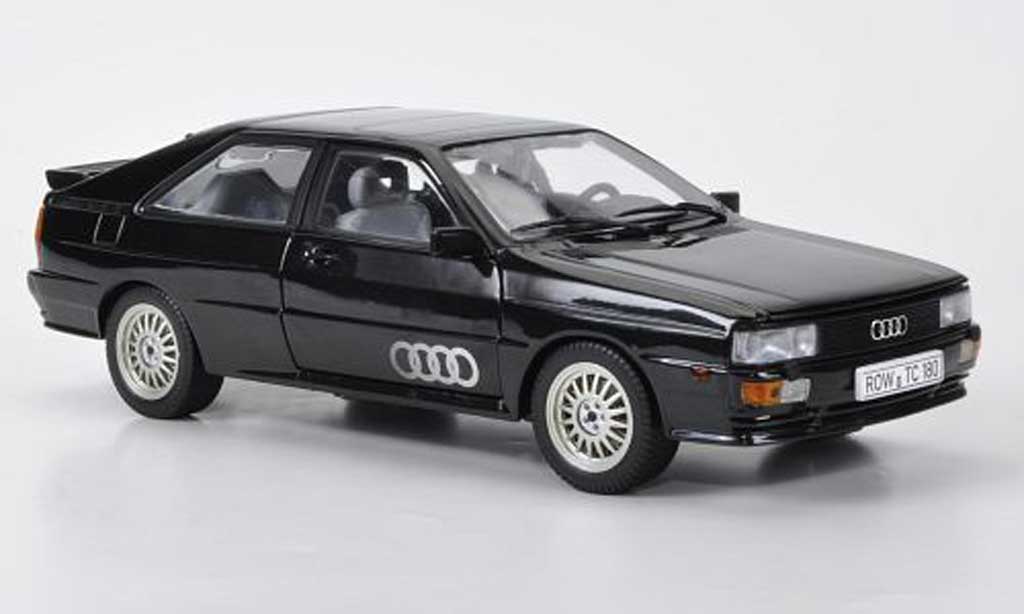 Audi Quattro 1/18 Sun Star black 1981 diecast model cars