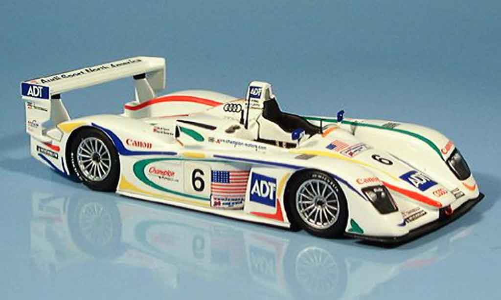 Audi R8 2003 1/43 Minichamps 2003 LeMans Pirro Lehto Johansson diecast model cars