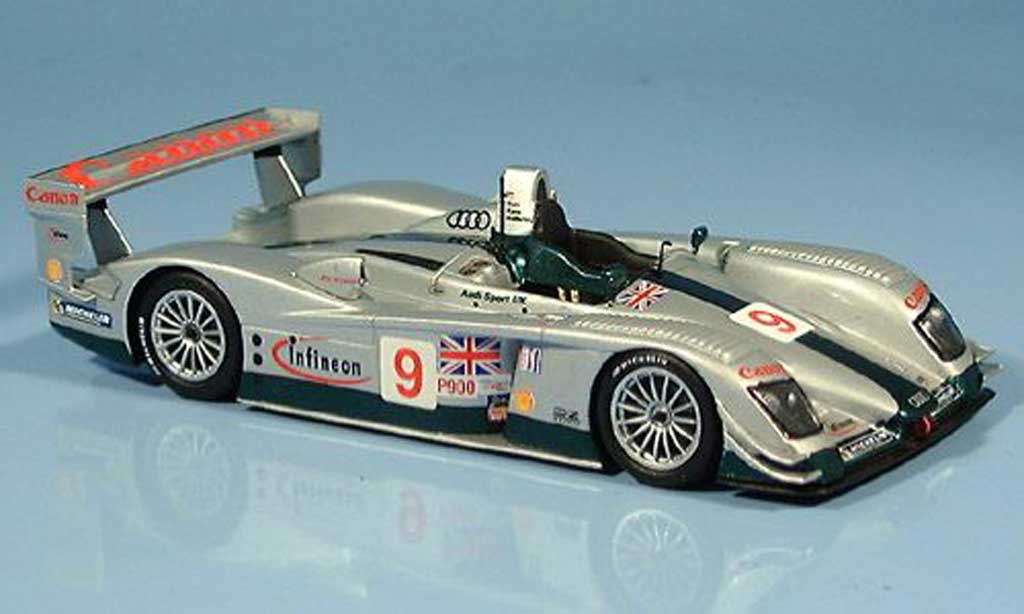 Audi R8 LMS 1/43 Minichamps LMS No.9 Team Sport UK M.Salo / J.Kane / P.McCarthy 12h Sebring 2003 diecast model cars