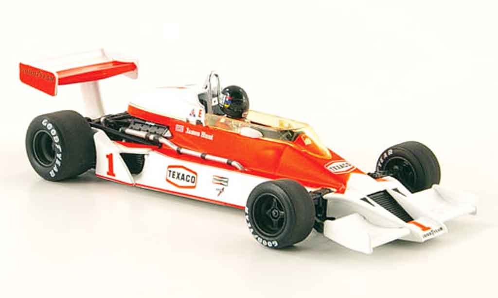 McLaren M26 1/43 Minichamps Ford No.1 Texaco J.Hunt F1 Saison 1977 diecast model cars