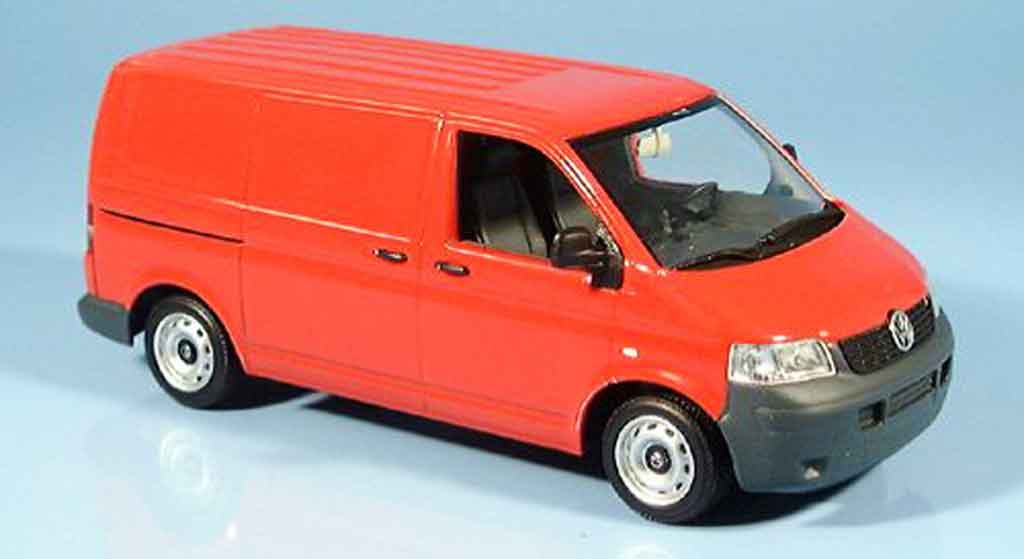 Volkswagen Combi 1/43 Minichamps t 5 transporter red 2003 diecast model cars