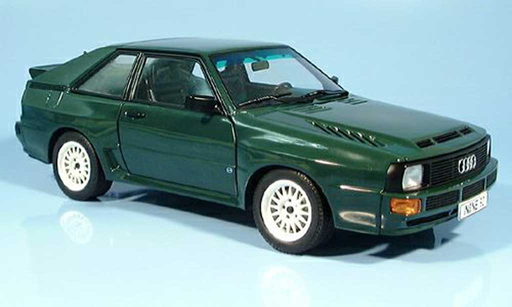 Audi Sport Quattro 1/18 Autoart swb grun 1984 diecast model cars