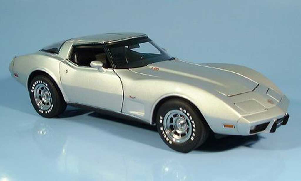 Chevrolet Corvette C3 1/18 Autoart C3 25th anniv grey 1978 diecast model cars