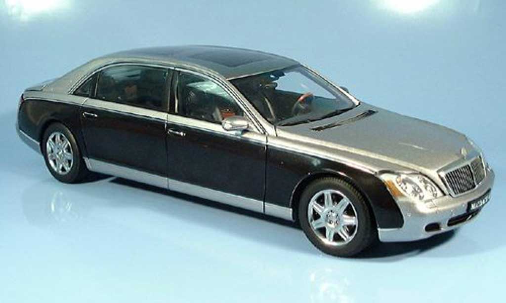 Maybach 62 1/18 Autoart lwb grey /black diecast model cars