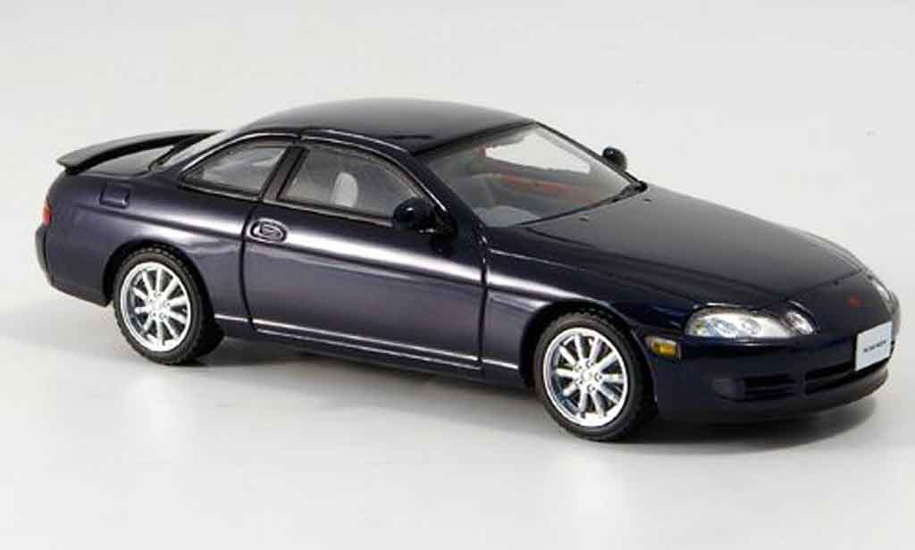 Toyota Soarer 1/43 Kyosho 2.5gt twin turbo l blue 1991 diecast model cars