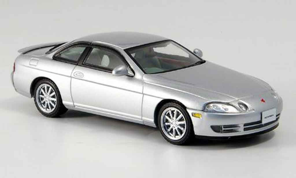 Toyota Soarer 1/43 Kyosho 2.5gt twin turbo l grey metallisee 1991 diecast model cars