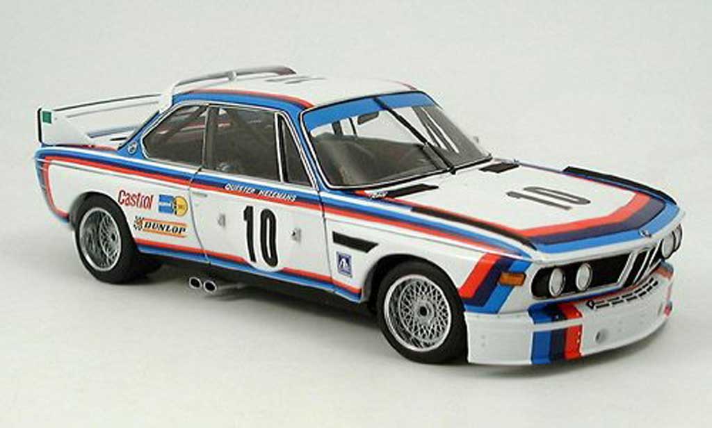 Bmw 3.0 CSL 1/18 Autoart CSL quester sieger spa 1973 diecast model cars