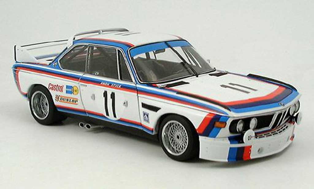 Bmw 3.0 CSL 1/18 Autoart CSL amon stuck no.11 spa 1973 diecast model cars
