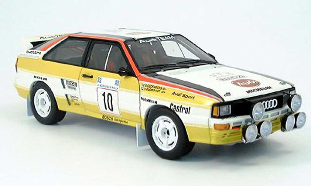 Audi Quattro Rallye 1/18 Autoart Rally lwb blomquist acropolis 1984 diecast model cars