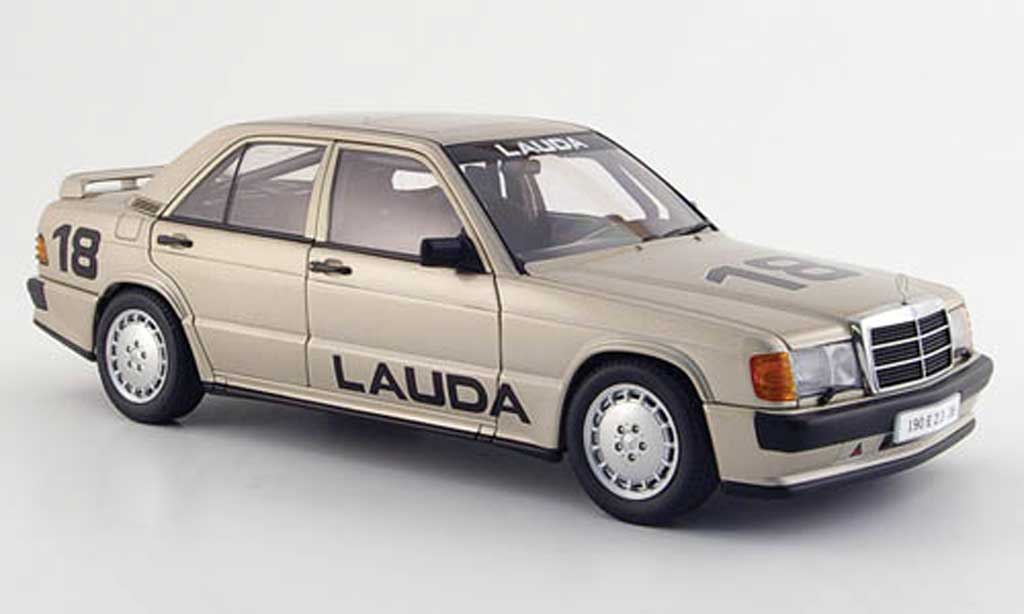 Mercedes 190 E 1/18 Autoart E 2.3-16v no.18 n.lauda nurburgring 1984 diecast model cars