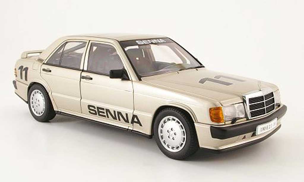 Mercedes 190 E 1/18 Autoart E 2.3-16v no.11 a.senna sieger nurburgring 1984 diecast model cars
