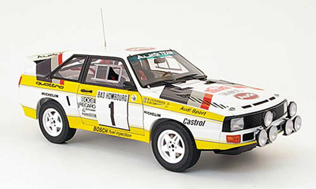 Audi Sport Quattro 1/18 Autoart no.1 rallye monte carlo 1985 diecast model cars