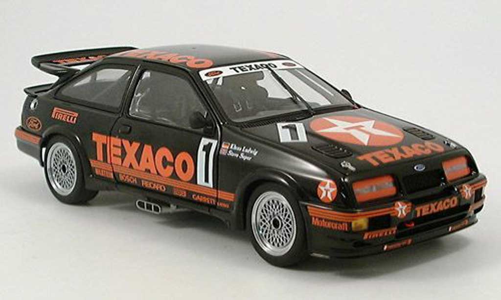 Ford Sierra RS 500 1/18 Autoart RS 500 ludwig/soper no. 1 1987 diecast model cars