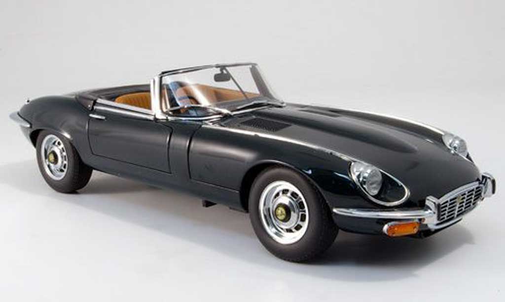 Jaguar E-Type 1971 1/18 Autoart 1971 grun fonce diecast model cars
