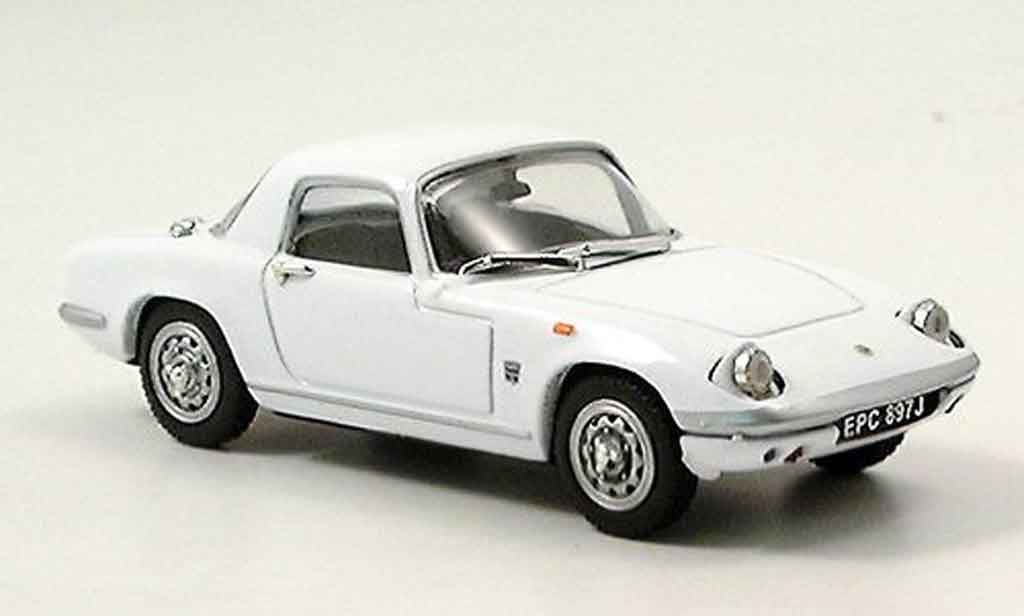 Lotus Elan 1/43 Vitesse coupe white diecast model cars