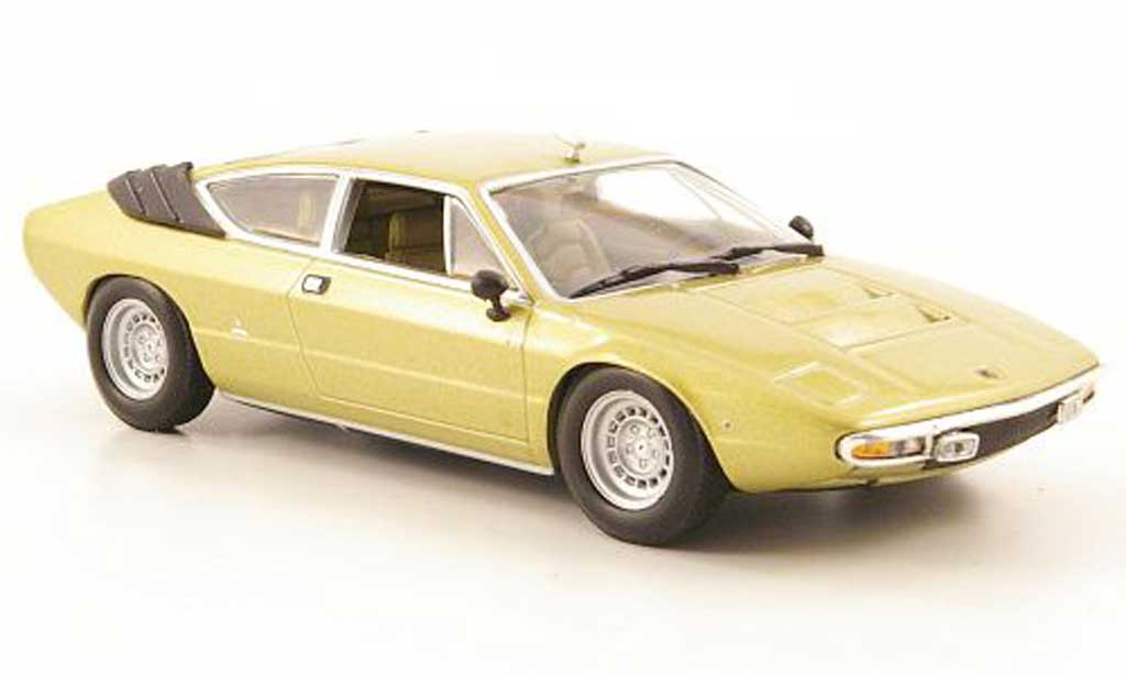Lamborghini Urraco 1/43 Minichamps gold 1974 diecast model cars