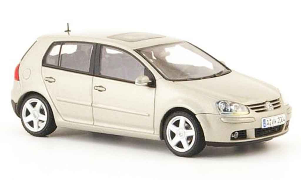 Volkswagen Golf V 1/43 Autoart V beige 5 portes 2003 diecast model cars
