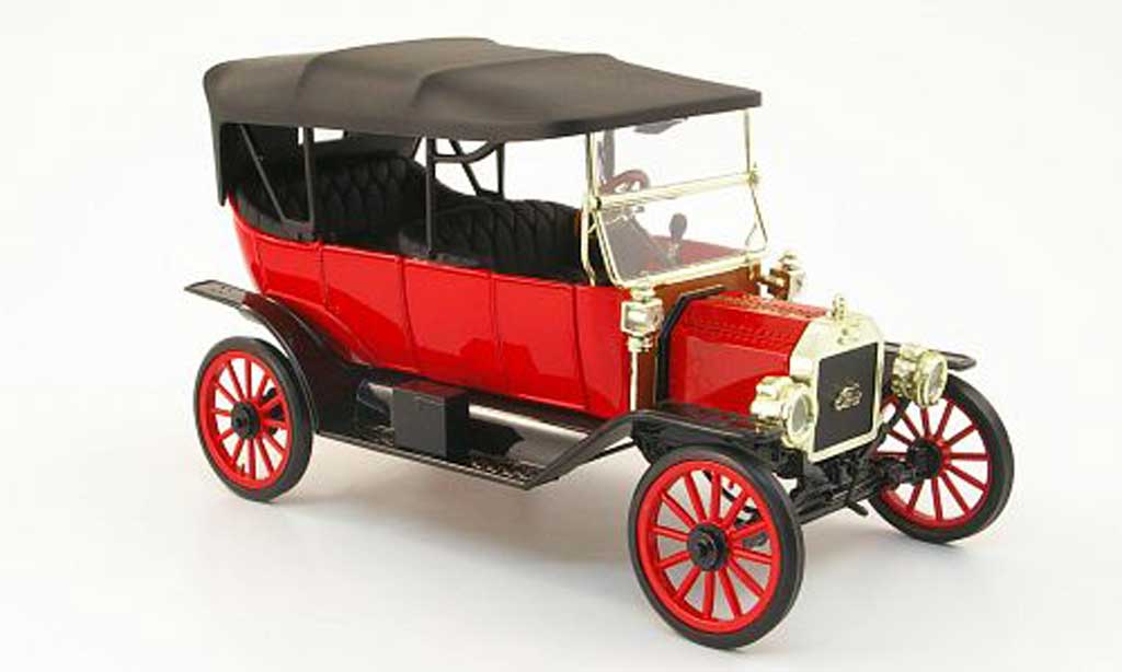 Ford Model T 1/18 Eagle touring red/black 1913 diecast model cars