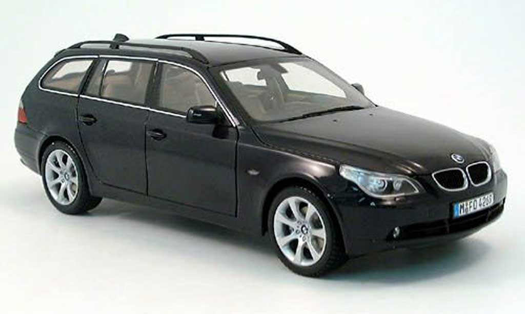 Bmw 525 E61 1/18 Kyosho E61 d touring blue 2004 diecast model cars