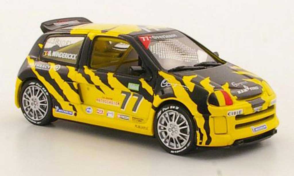 Renault Clio V6 1/43 Eagle V6 II No.77 B.Winderickx Trophy 2000 diecast model cars
