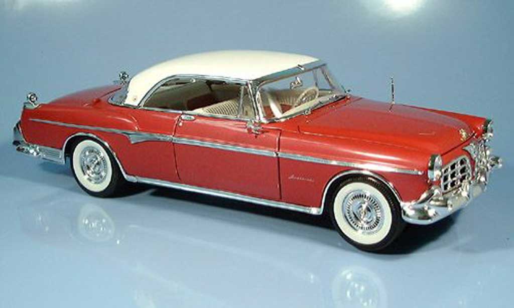 Chrysler Imperial 1/18 Signature red 1955 diecast model cars