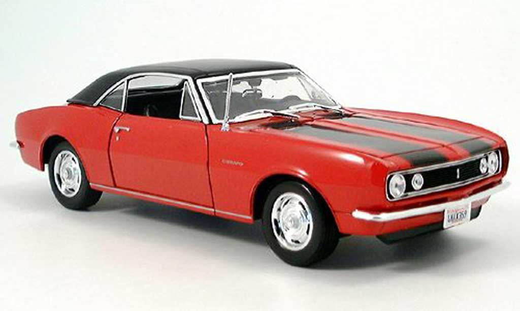 Chevrolet Camaro Z28 1/18 Maisto Z28 red 1967 diecast model cars