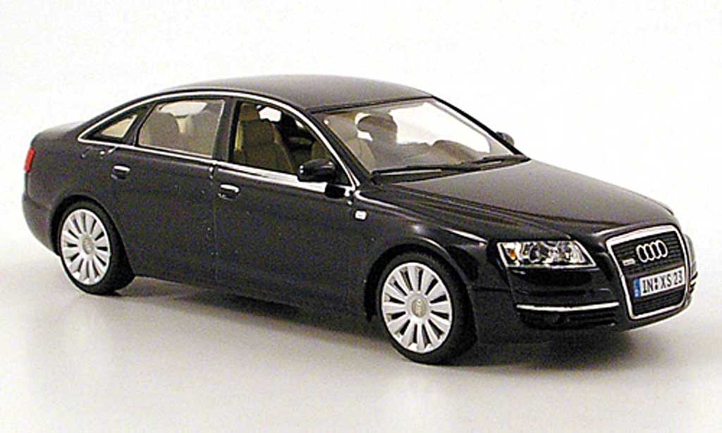 Audi A6 1/43 Minichamps (C6) blue 2004 diecast model cars