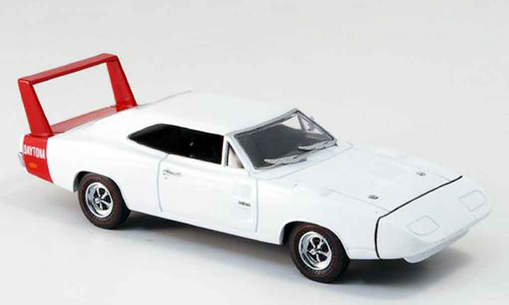 Dodge Charger 1969 1/43 Eagle 1969 Daytona white avec redem Heckspoiler diecast model cars