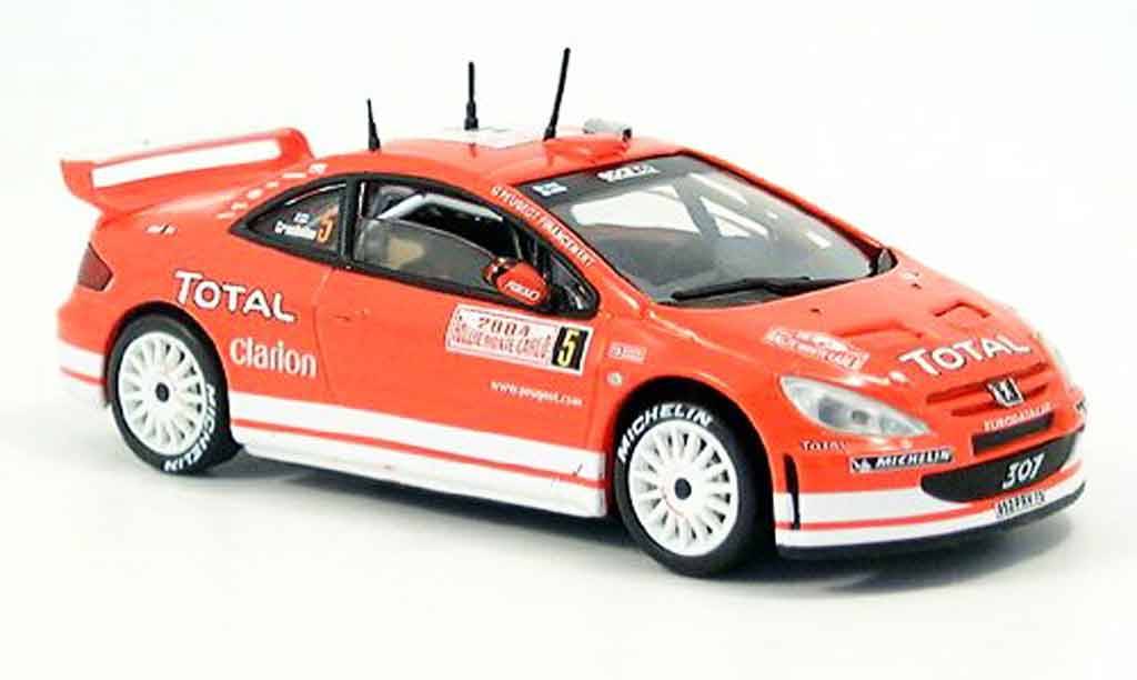 Peugeot 307 WRC 1/43 Solido WRC 2004 diecast model cars