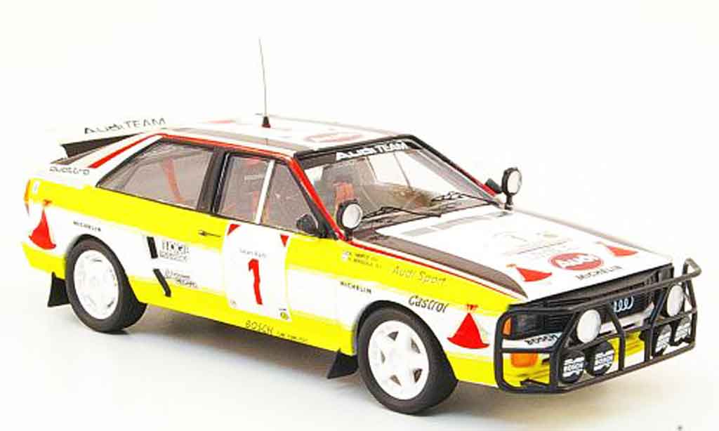 Audi Quattro 1/43 Trofeu No.1 HB Safari Rally 1984 diecast model cars