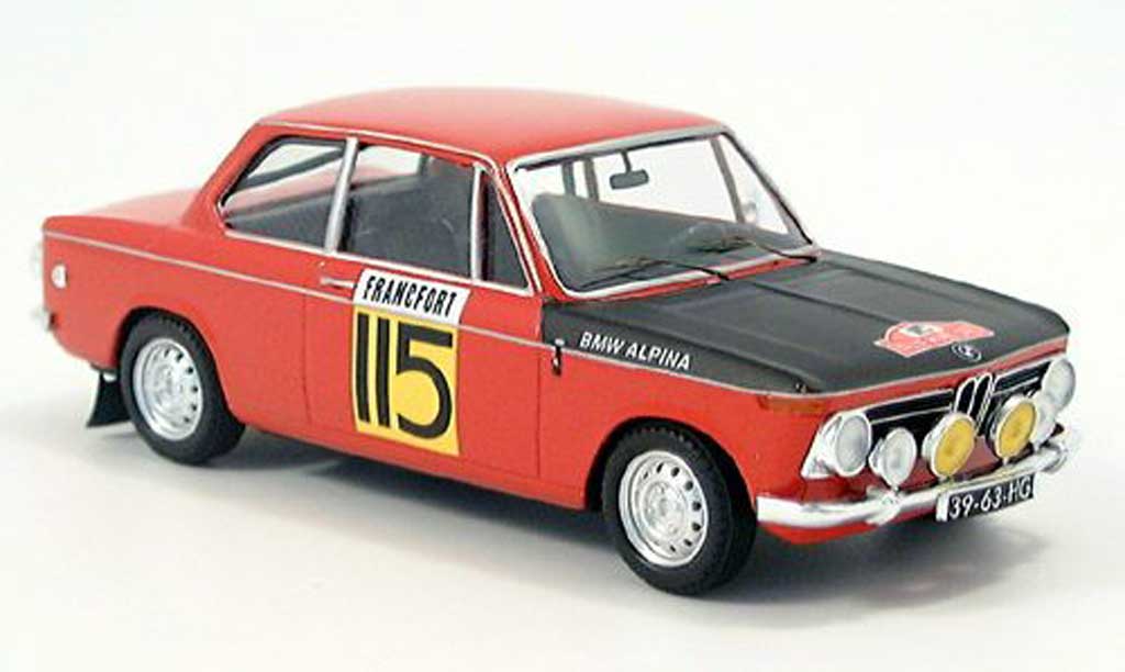 Bmw 2002 Ti 1/43 Trofeu Ti Monte Carlo Slotemaker-Geest 1969 diecast model cars