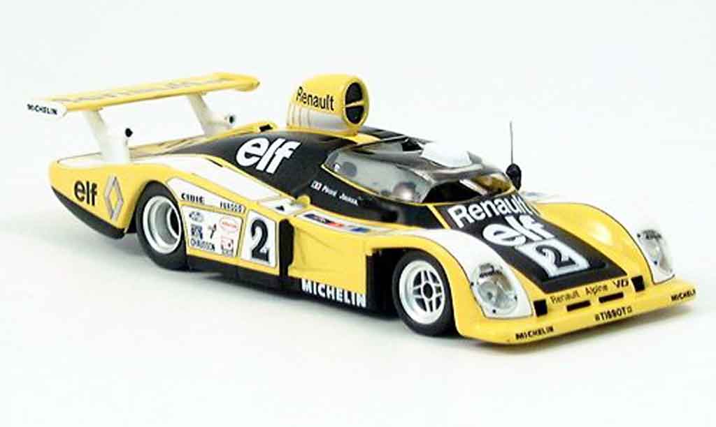 Alpine A442 1/43 IXO pironi jaussaud lemans siger 1978 diecast model cars