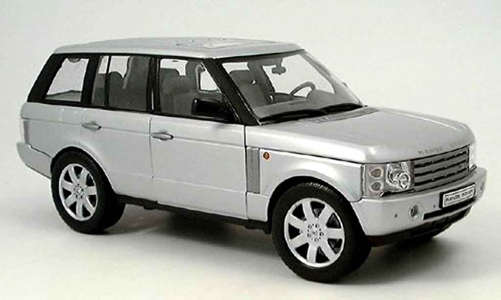 Range Rover Sport 1/18 Welly grey 2003 diecast model cars
