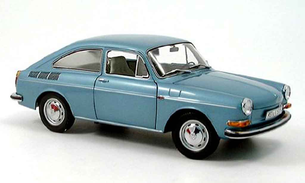 Volkswagen 1600 1/18 Minichamps turkis 1970 diecast model cars