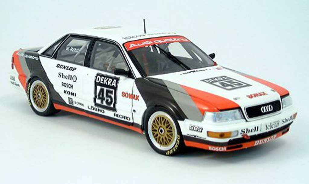 Audi V8 Quattro 1/18 Minichamps Quattro dtm roehrl 1990 diecast model cars