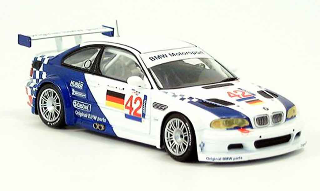 Bmw M3 E46 1/43 Minichamps GTR E46 ELMS Letho Muller 2001 diecast model cars