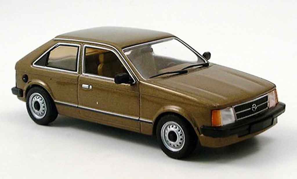 Opel Kadett D 1/43 Minichamps D brown 1979 diecast model cars